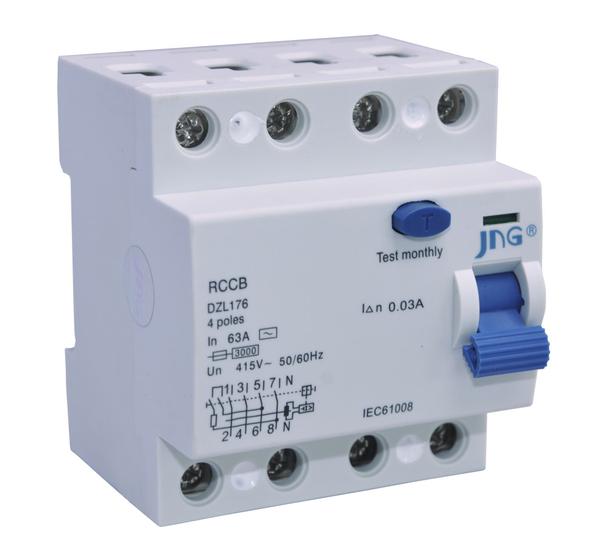 INTERRUPTOR DIFERENCIAL RESIDUAL IDR 4P 40A JNG