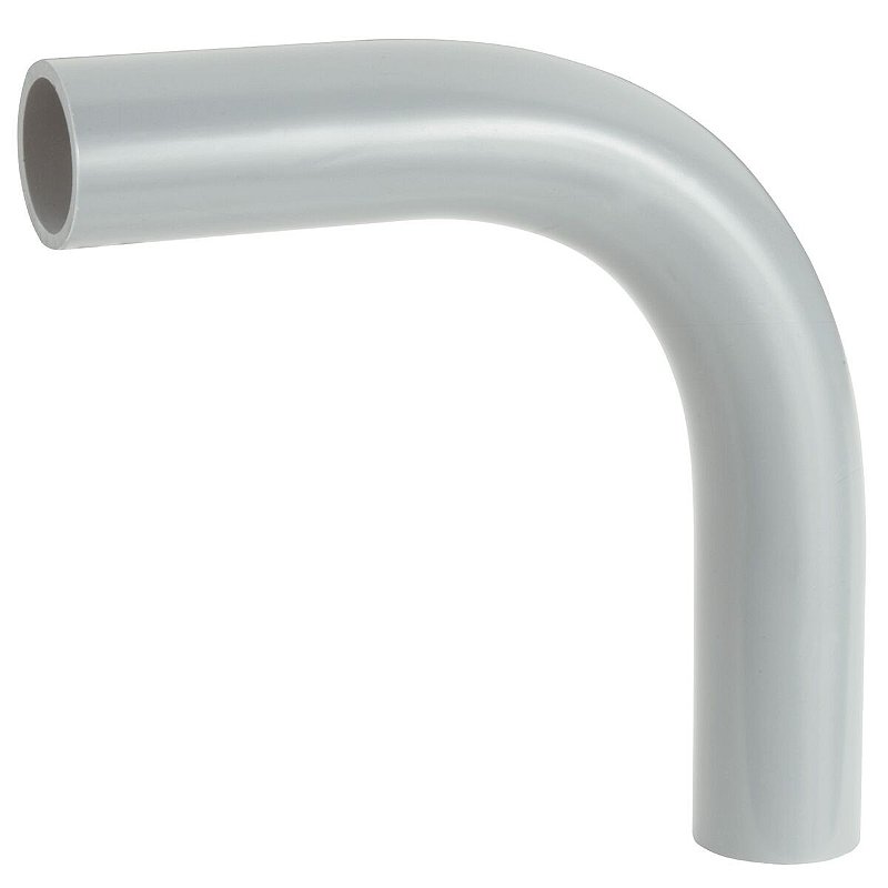 CURVA CINZA 90° ENCAIXE 1/2"