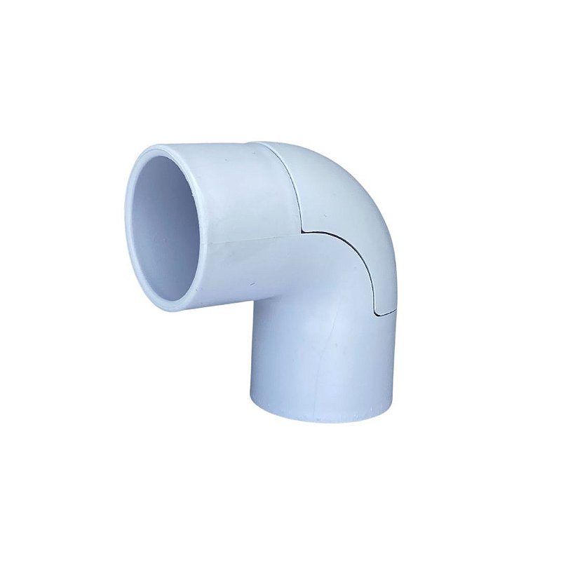 Joelho PVC c/ Janela 1/2" - Branco