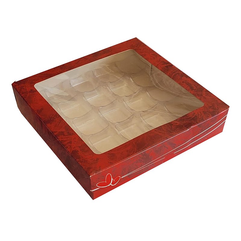 CAIXA 5 ENTRADAS VERMELHA 3/4"