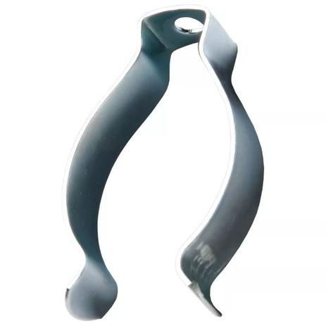 Abraçadeira de aço, p/ lâmp. tubular 16mm T5, cor cromado, (1un) DECORLUX