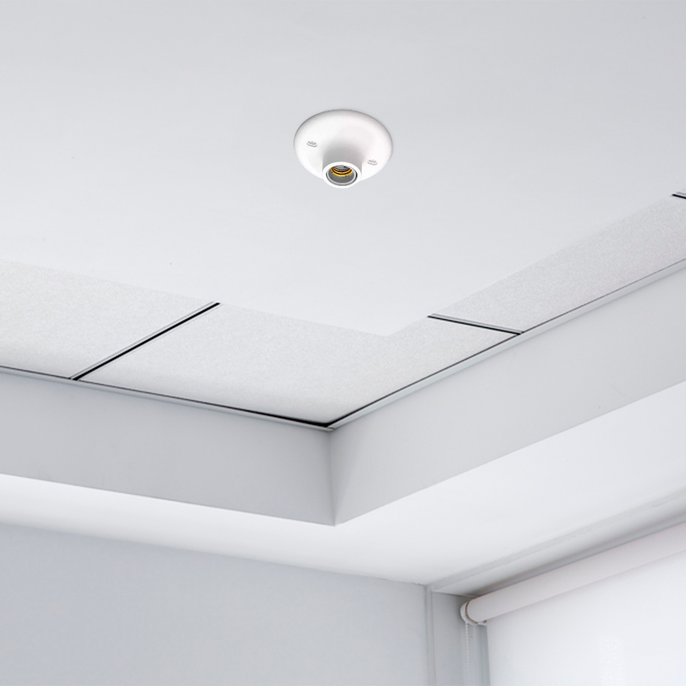 PLAFON PLASTICO PORCELANA GOM