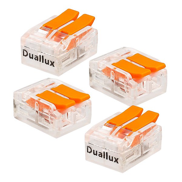 MAX-0002 CONECTOR DE EMENDA MAXXY 2 POLOS, FLEXIVEL, 6MM