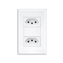 1TP + C/TOM 2P+T- 20A  250V~ DIST PRETO OC 1040.2 LUMIBRAS